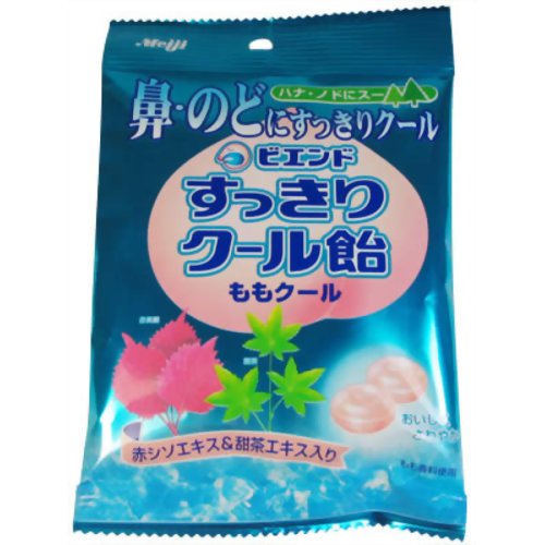 ビエンドすっきりクール飴 モモクール[明治 のど飴(のどあめ) お菓子 ケンコーコム]