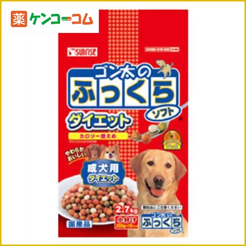 ゴン太のふっくらソフト ダイエット 成犬用 (225g×12袋)