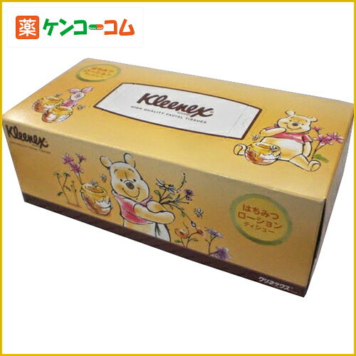 クリネックス はちみつローションティシュー クマのプーさん 300枚(150組)[クリネックス 保湿ティッシュ(ローションティッシュ) ディズニー 【Disneyzone】 ケンコーコム]クリネックス はちみつローションティシュー クマのプーさん 300枚(150組)/クリネックス/保湿ティッシュ(ローションティッシュ)/ティッシュ/ティッシュペ/税込\1980以上送料無料