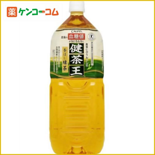 【ケース販売】健茶王 香ばし緑茶 2L×6本[健茶王 ケンコーコム]