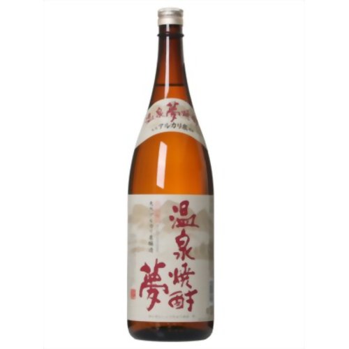 温泉焼酎夢 米焼酎 25度 1.8L[大和一 米焼酎 ケンコーコム]