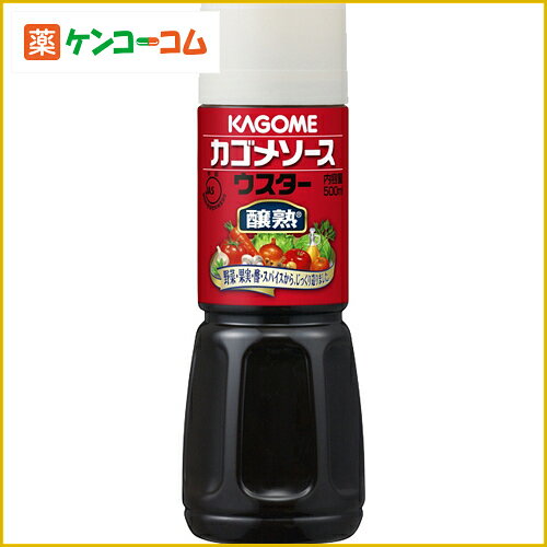 カゴメソース 醸熟 ウスターソース 500ml[カゴメソース ウスターソース ケンコーコム]