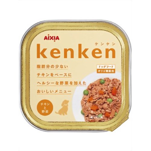 kenken チキンと野菜 100g[ケンケン 機能性総合栄養食(犬用) ケンコーコム]