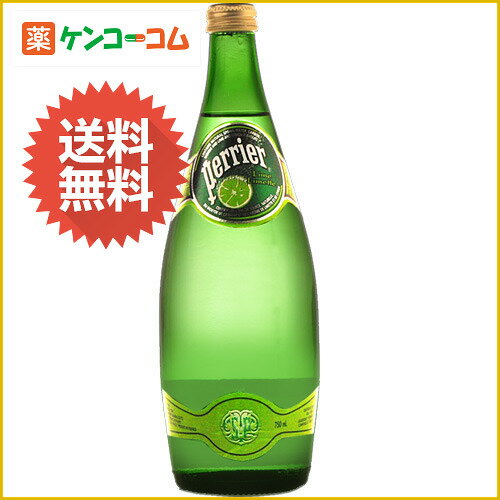 ペリエ(Perrier) ライム 炭酸入りナチュラルミネラルウォーター 750ml*12本入り(並行輸入品)[ペリエ 水 ミネラルウォーター スパークリングウォーター 炭酸水 ケンコーコム【2sp_120810_green】]【あす楽対応】ペリエ(Perrier) ライム 炭酸入りナチュラルミネラルウォーター 750ml*12本入り(並行輸入品)/ペリエ（Perrier）/炭酸水(スパークリングウォーター)/税込\1980以上送料無料