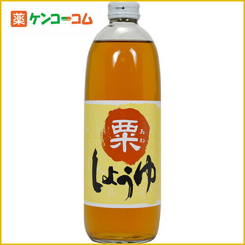 粟しょうゆ 500ml[雑穀醤油(雑穀しょうゆ) ケンコーコム]