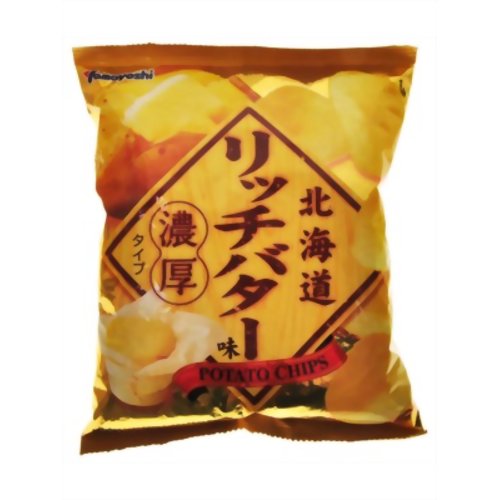 山芳 北海道リッチバター味 60g[山芳 ポテトチップス お菓子 ケンコーコム]【あす楽対応】山芳 北海道リッチバター味 60g/山芳/ポテトチップス/税込\1980以上送料無料