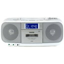 東芝 CDラジオカセットレコーダー(CDラジカセ) TY-CDK5(W) ホワイト[CUTEBEAT(キュートビート) ケンコーコム]