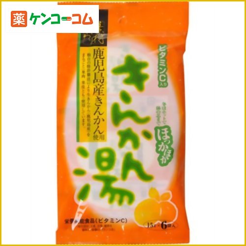 きんかん湯 15g×6袋きんかん湯 15g×6袋/今岡製菓しょうが湯/きんかん湯/税込\1980以上送料無料