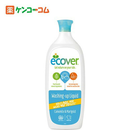 Ecover(エコベール) 食器用洗剤 カモミール1000ml[Ecover(エコベール) 洗剤 食器用 ケンコーコム]Ecover(エコベール) 食器用洗剤 カモミール1000ml/Ecover(エコベール)/洗剤 食器用/税込\1980以上送料無料