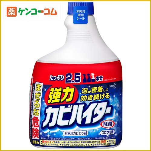 強力カビハイター ハンディスプレー 特大 つけかえ用 1000ml[花王 ハイター 防カビ・カビとり (おふろ用) ケンコーコム]強力カビハイター ハンディスプレー 特大 つけかえ用 1000ml/ハイター/防カビ・カビとり (おふろ用)/税込\1980以上送料無料