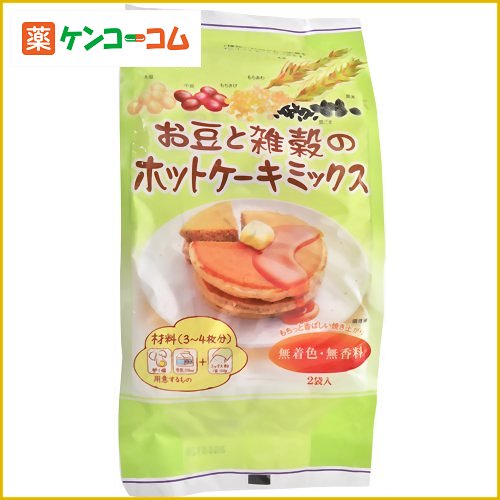 はくばく お豆と雑穀のホットケーキミックス 150g×2袋[はくばく 雑穀 ケンコーコム]はくばく お豆と雑穀のホットケーキミックス 150g×2袋/はくばく/雑穀/税込\1980以上送料無料