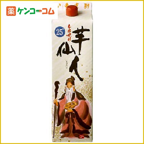 萬世 芋仙人パック 芋焼酎 25度 1.8L[芋焼酎 ケンコーコム]1回の決済で5000円以上購入するとP10倍!1/13(月)23:59迄※P付与3/20頃萬世 芋仙人パック 芋焼酎 25度 1.8L/萬世/芋焼酎/税込\1980以上送料無料