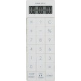 ドリテック 電卓付長時間タイマー ホワイト CL-116WT[キッチンタイマー(デジタル)]