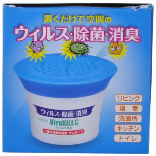 置くだけカンタン ウィルキルG 100g[トプラン 除菌・消臭 ケンコーコム]