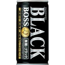 【ケース販売】サントリー BOSS(ボス) 無糖ブラック 185g×30本[BOSS(ボス) コーヒー ケンコーコム]