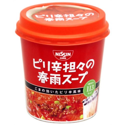 【ケース販売】日清 ピリ辛担々の春雨スープ 32g×6個