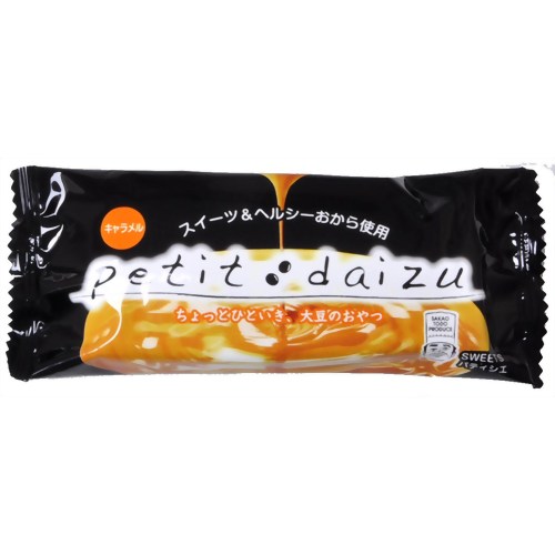 プチ大豆 (petit daizu) キャラメル 30g[petit daizu(プチ大豆） バー(バランス栄養食品) ケンコーコム]