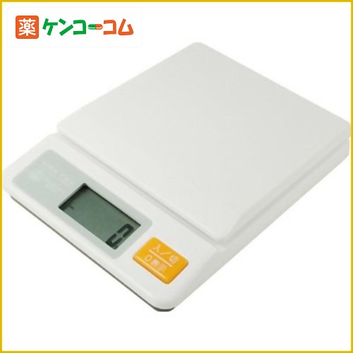 ドリテック デジタルキッチンスケール 2kg ホワイト KS-233WT[キッチンスケール(デジタル) ケンコーコム]