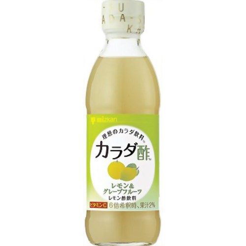 ミツカン カラダ酢 レモン&グレープフルーツ 300ml[ミツカン 果実酢飲料 ケンコーコム]