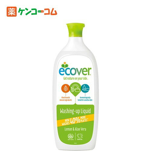 Ecover(エコベール) 食器用洗剤レモン 1000ml[Ecover(エコベール) 洗剤 食器用 ケンコーコム]