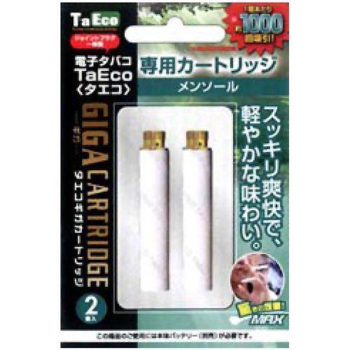 TaEco ギガカートリッジ メンソール 2個入り