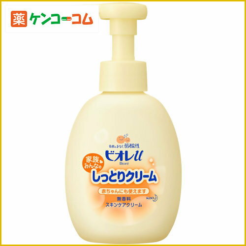 ビオレu 家族みんなのしっとりクリーム 無香料 185g[花王 ビオレu(ビオレユー) 保湿クリーム ケンコーコム]ビオレu 家族みんなのしっとりクリーム 無香料 185g/ビオレu(ビオレユー)/保湿クリーム/税込\1980以上送料無料