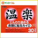 温楽 衣類に貼るカイロミニ 30コ入(貼る 使い捨てカイロ ミニ)[温楽 使い捨てカイロ 貼るミニ(大容量) ケンコーコム]