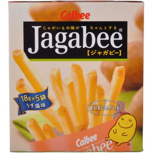 カルビー ジャガビー うす塩味 18g×5袋[カルビー スナック菓子 お菓子 ケンコーコム]