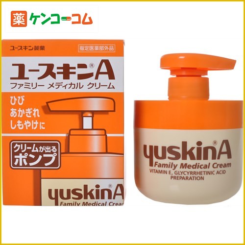 ユースキンA ポンプ 260g[ユースキン ボディクリーム ケンコーコム]ユースキンA ポンプ 260g/ユースキンA/ボディクリーム/税込\1980以上送料無料