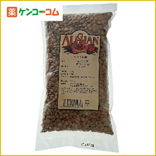 アリサン 茶レンズ豆 500g[アリサン レンズ豆(レンテル豆) ケンコーコム]アリサン 茶レンズ豆 500g/アリサン/レンズ豆(レンテル豆)/税込\1980以上送料無料