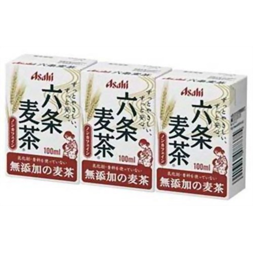 【ケース販売】六条麦茶 100ml×18本[アサヒ 六条麦茶 麦茶(清涼飲料水) ケンコーコム]