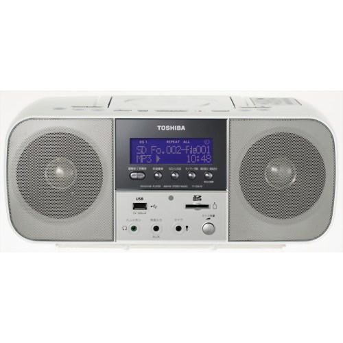 東芝 SD/USB/CDラジオ ホワイト TY-SDK70-W[東芝 CUTEBEAT(キュートビート) ラジオ ケンコーコム]