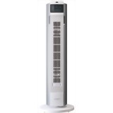 アピックス タワーファン(リモコン付き/アロマ対応) AFT-820R-WH ホワイト[アピックス タワー型扇風機(タワーファン)]