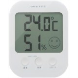ドリテック デジタル温湿度計 オプシス ホワイト O-230WT[温度計 ]