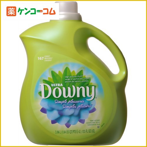 ダウニー シンプルプレジャー セージジャスミンスリル 濃縮 3.96L[ダウニー(Downy) 柔軟剤 ケンコーコム【2sp_120810_green】]