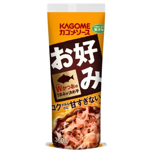 カゴメ お好みソース 300gカゴメ お好みソース 300g/カゴメ/お好みソース/税込\1980以上送料無料