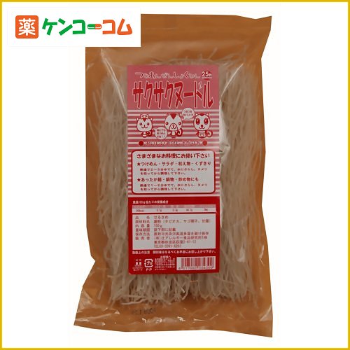 サクサクヌードル 150g[辻安全食品 サクサク粉(サゴ椰子澱粉) ケンコーコム]