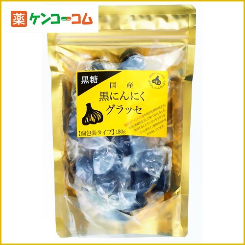 エムコ 黒糖国産黒にんにくグラッセ 180g[エムコ ケンコーコム]