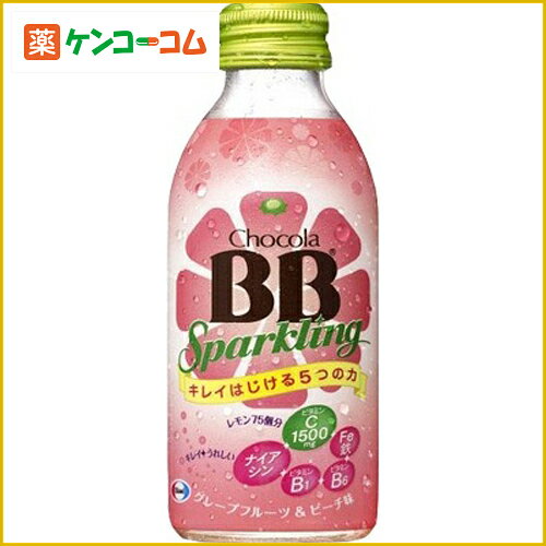 チョコラBBスパークリング 140ml×6本[チョコラBB 栄養機能食品(ナイアシン) ケンコーコム]チョコラBBスパークリング 140ml×6本/チョコラBB/栄養機能食品(ナイアシン)/税込\1980以上送料無料