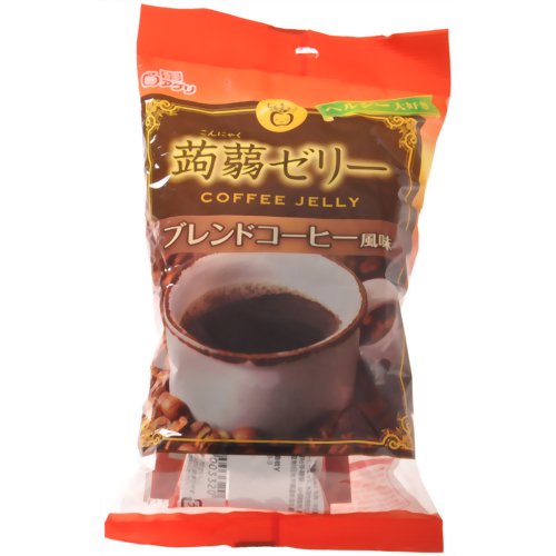 蒟蒻ゼリー ブレンドコーヒー風味 22g×6個[雪国アグリ こんにゃくゼリー ケンコーコム]