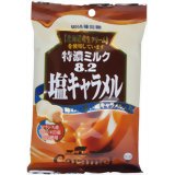 UHA味覚糖 特濃ミルク8.2 塩キャラメル 95g