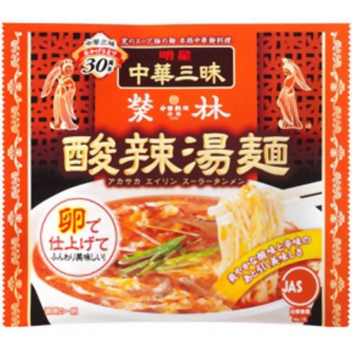 【ケース販売】中華三昧 酸辣湯麺 109g×24袋[明星 インスタント麺(袋) ケンコーコム]【ケース販売】中華三昧 酸辣湯麺 109g×24袋/明星/インスタント麺(袋)/送料無料