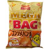 カルビー ポテトチップス メガバッグ コンソメパンチ 220g