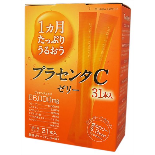 プラセンタCゼリー マンゴー味 10g×31本[アース プラセンタ ケンコーコム]