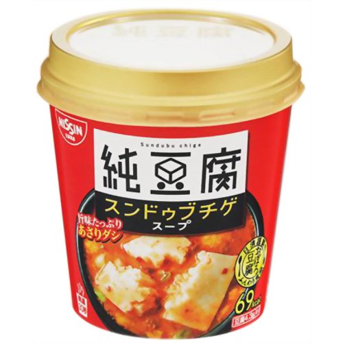 【ケース販売】日清 純豆腐 スンドゥブチゲスープ 17.2g×6個[日清食品 チゲスープ ケンコーコム]