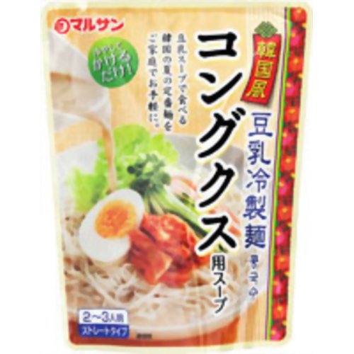 マルサン 韓国風豆乳冷製麺 コングクス用スープ 250g[マルサンアイ 韓国料理の素 ケンコーコム]