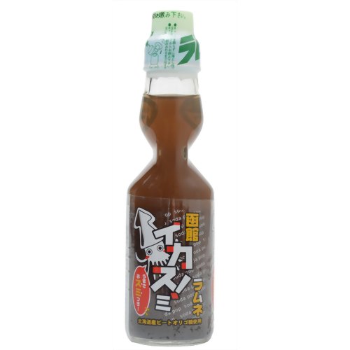 【ケース販売】函館イカスミラムネ 200ml×30本