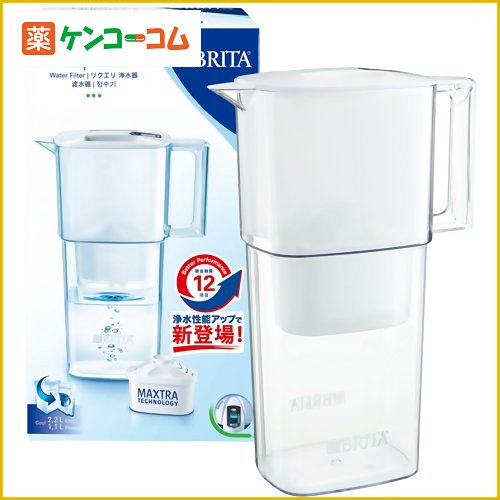 ブリタ ポット型浄水器(1.1L) リクエリ BJ-NLQ[BRITA(ブリタ) ポット型…...:kenkocom:11248102