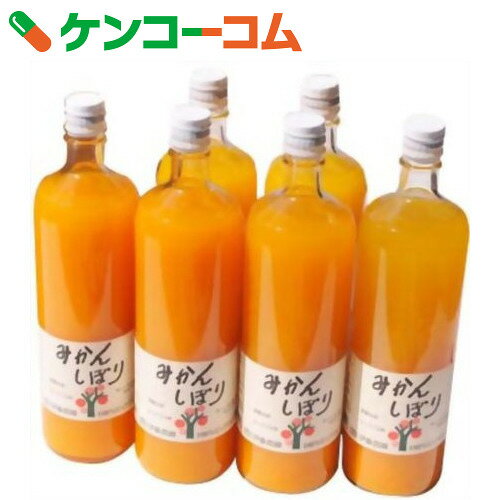 伊藤農園 100%ピュアジュース みかんしぼり 750ml×6本[フルーツジュース(果実ジュース)]...:kenkocom:11256062