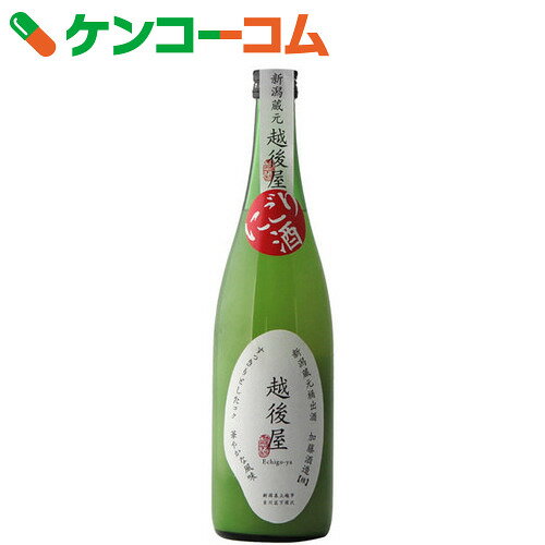 越後屋 米型ラベル にごり酒 720ml[加藤酒造 にごり酒]...:kenkocom:11336281